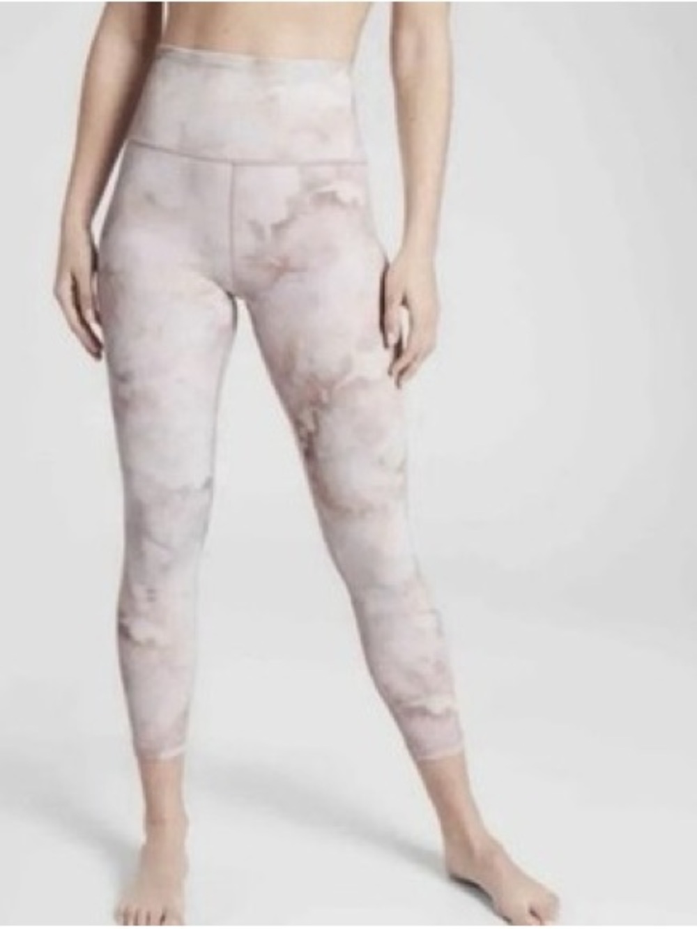 Athleta Elation Snow Dye 7/8 Tight Leggings - EUC like new